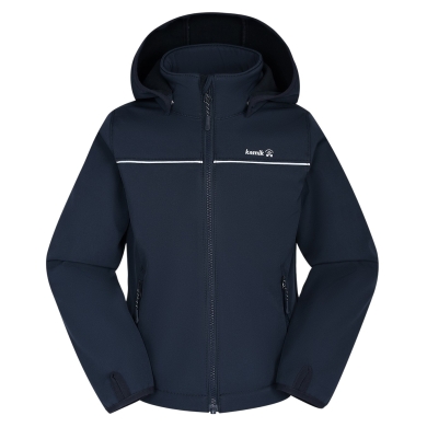 Kamik Softshelljacke Jarvis (winddicht, reflektierend) dunkelblau Kinder